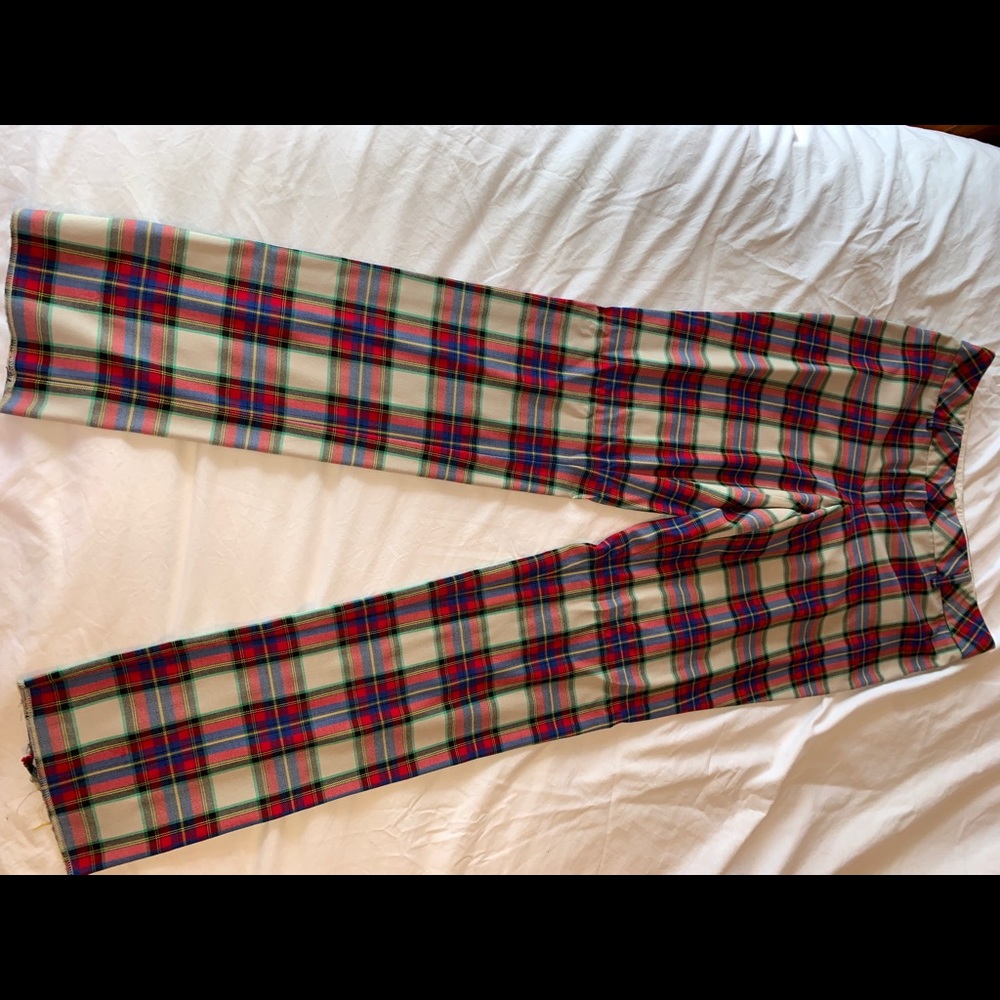 Lands’ end Plaid Pants